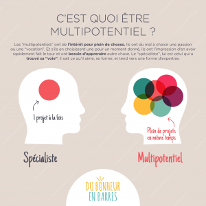 Le profil du multipotentiel