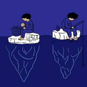 Illustration baby clash-iceberg-sophie-koubbi