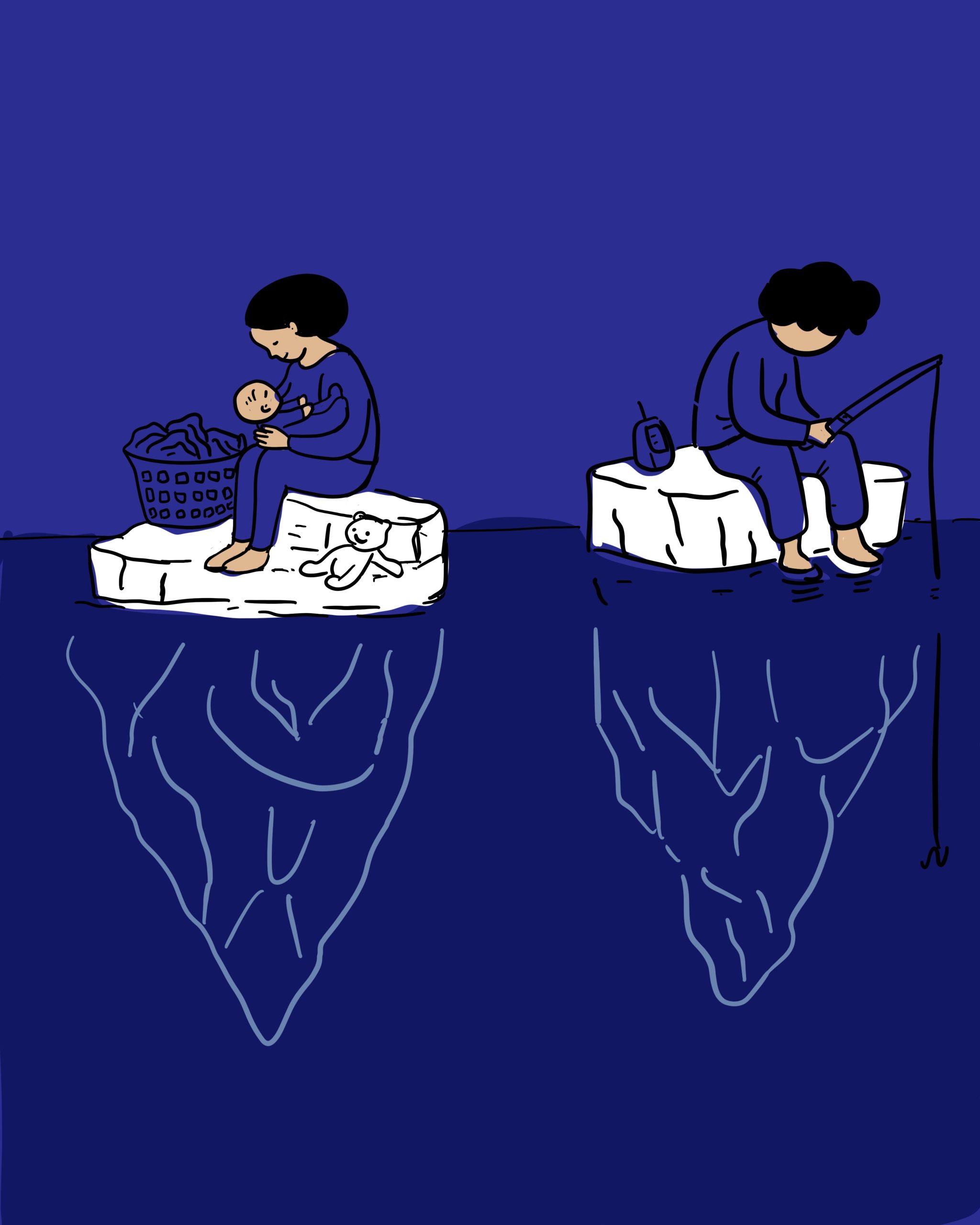 Illustration baby clash-iceberg-sophie-koubbi
