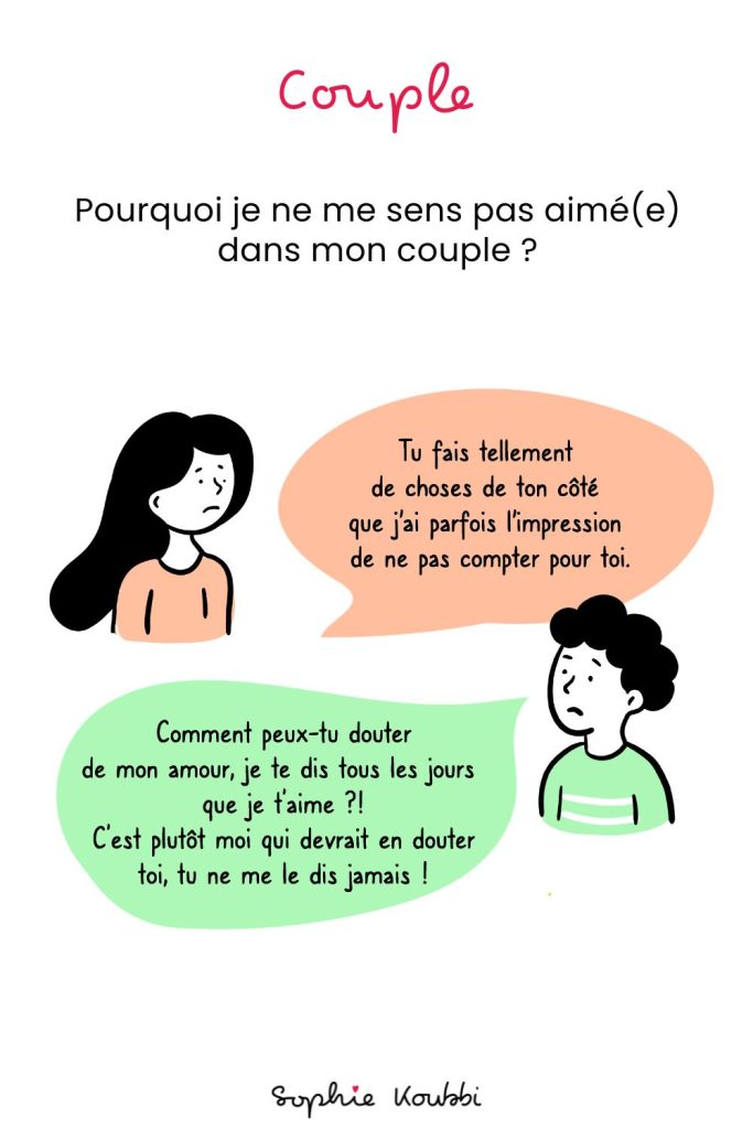 Je ne me sens pas aimée - l'importance des 5 langages d'amour de Gary Chapman