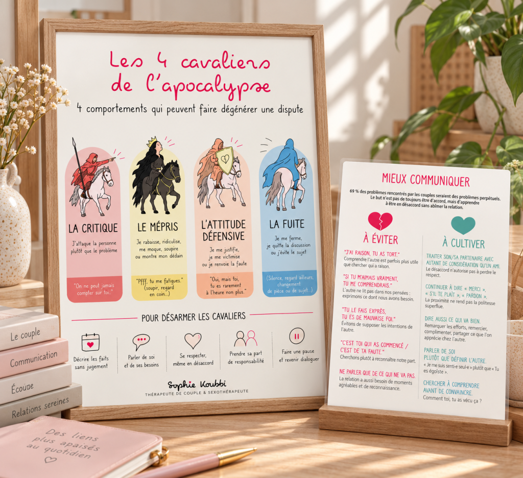 Les 4 cavaliers de l'Apocalypse – conflits et communication dans le couple