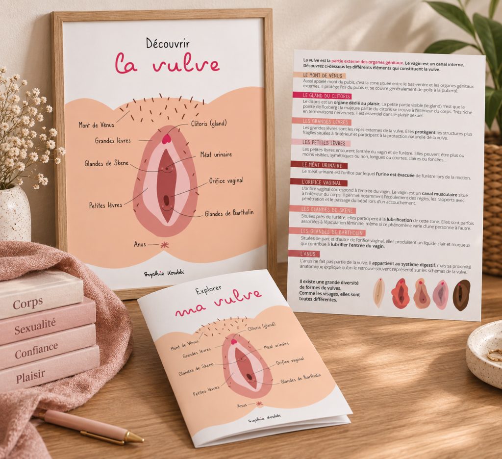 Kit pédagogique pour connaître la vulve