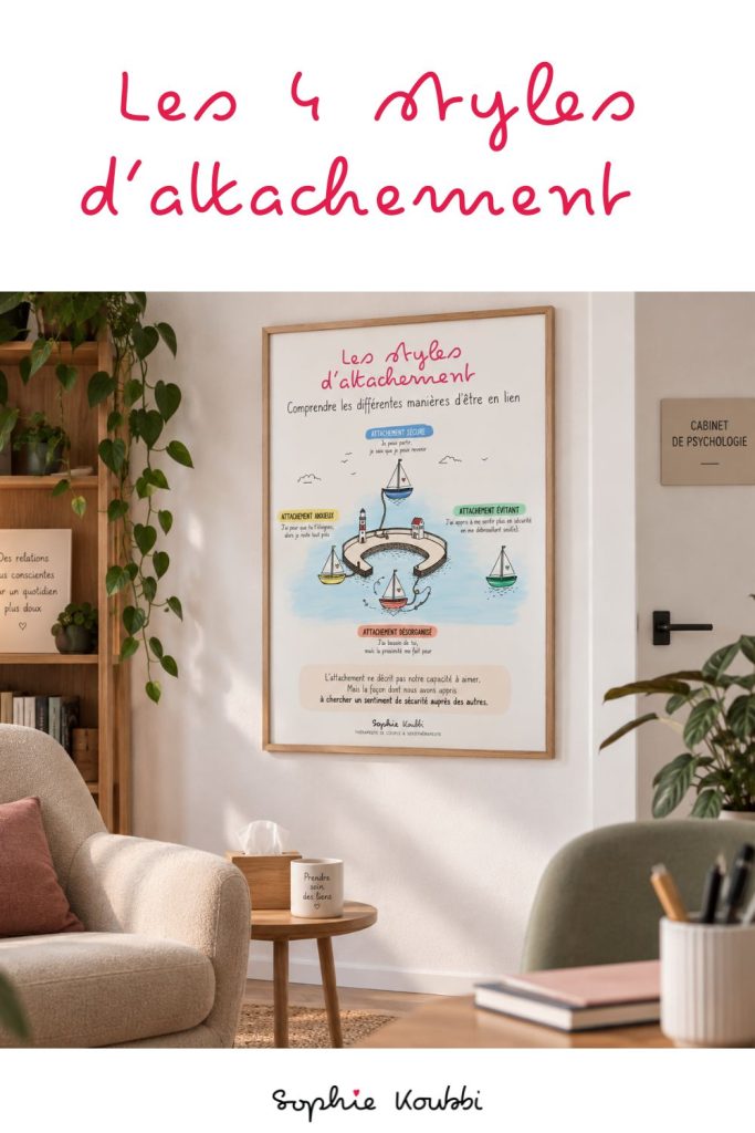 Les styles d’attachement : sécure, anxieux, évitant et désorganisé
